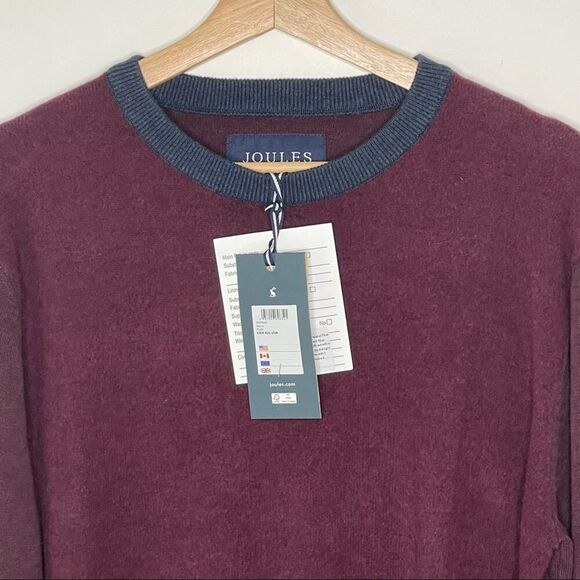 Joules 100% Wool Crewneck Sweater Medium NWT - Picture 2 of 10